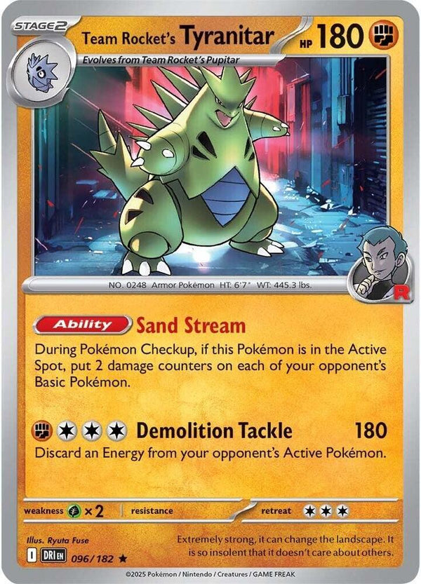 Team Rocket's Tyranitar - Pokémon