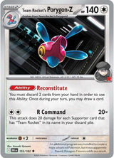 Team Rocket's Porygon-Z - Pokémon