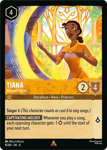 Tiana - Natural Talent - Disney Lorcana