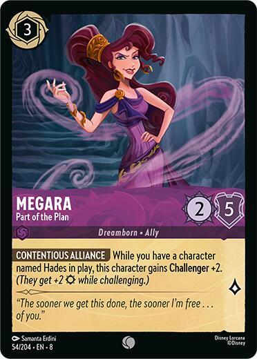 Megara - Part of the Plan - Disney Lorcana