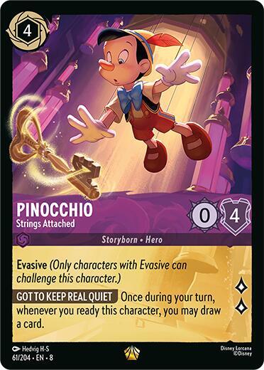 Pinocchio - Strings Attached - Disney Lorcana