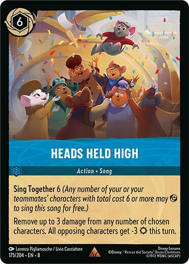 Heads Held High - Disney Lorcana