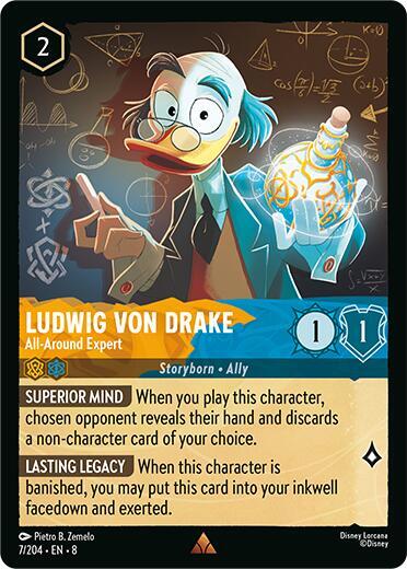 Ludwig Von Drake - All-Around Expert - Disney Lorcana