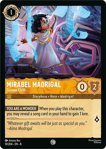 Mirabel Madrigal - Curious Child - Disney Lorcana