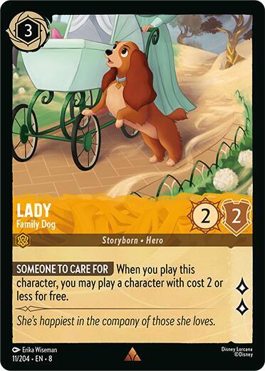Lady - Family Dog - Disney Lorcana