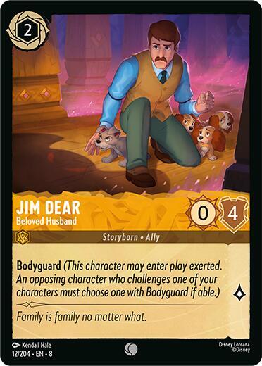Jim Dear - Beloved Husband - Disney Lorcana