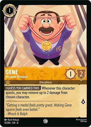 Gene - Niceland Resident - Disney Lorcana