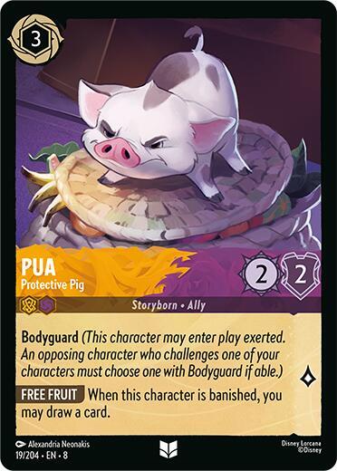Pua - Protective Pig - Disney Lorcana