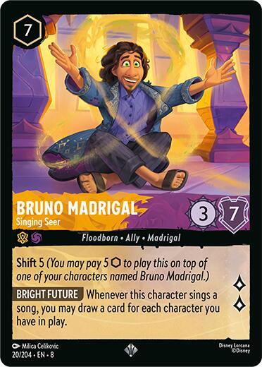 Bruno Madrigal - Singing Seer - Disney Lorcana