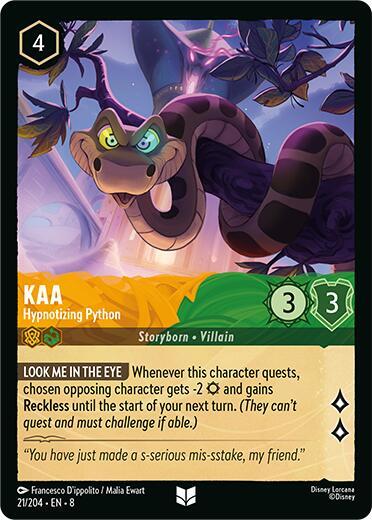 Kaa - Hypnotizing Python