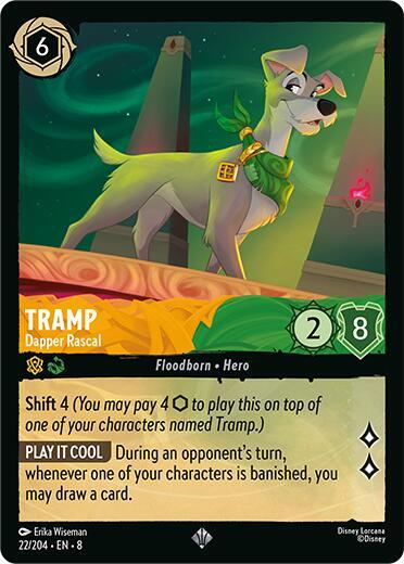Tramp - Dapper Rascal - Disney Lorcana