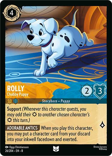 Rolly - Chubby Puppy - Disney Lorcana