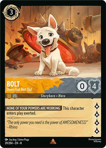 Bolt - Down but Not Out - Disney Lorcana