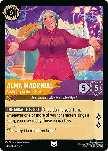 Alma Madrigal - Accepting Grandmother - Disney Lorcana