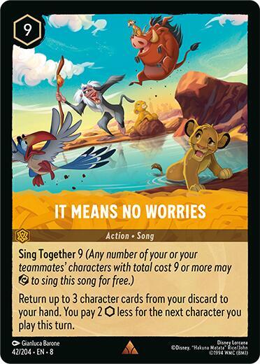 It Means No Worries - Disney Lorcana