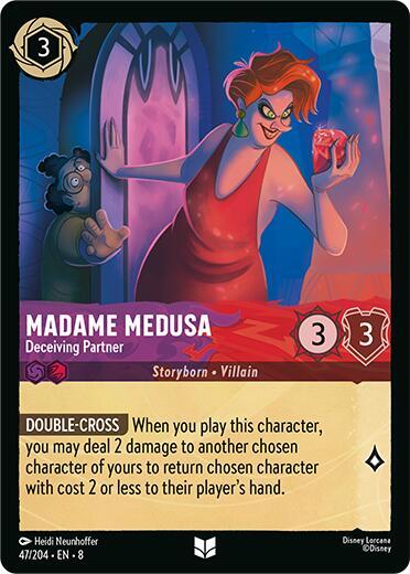 Madame Medusa - Deceiving Partner - Disney Lorcana