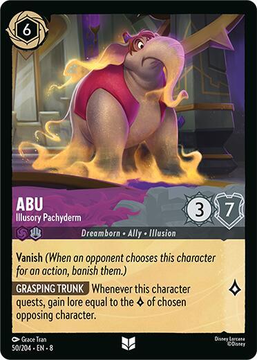 Abu - Illusory Pachyderm - Disney Lorcana