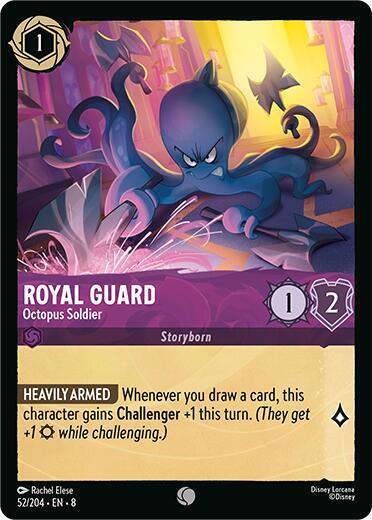 Royal Guard - Octopus Soldier - Disney Lorcana