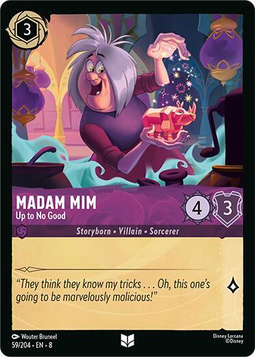 Madam Mim - Up to No Good - Disney Lorcana