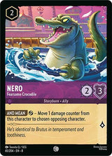 Nero - Fearsome Crocodile - Disney Lorcana