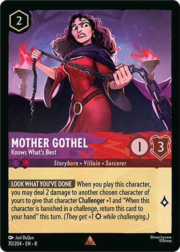 Mother Gothel - Knows What's Best - Disney Lorcana