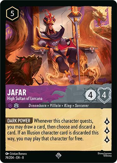 Jafar - High Sultan of Lorcana - Disney Lorcana