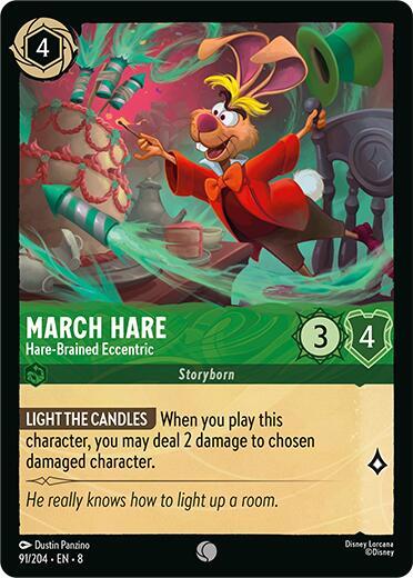 March Hare - Hare-Brained Eccentric - Disney Lorcana