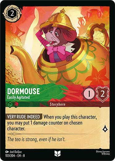 Dormouse - Easily Agitated - Disney Lorcana