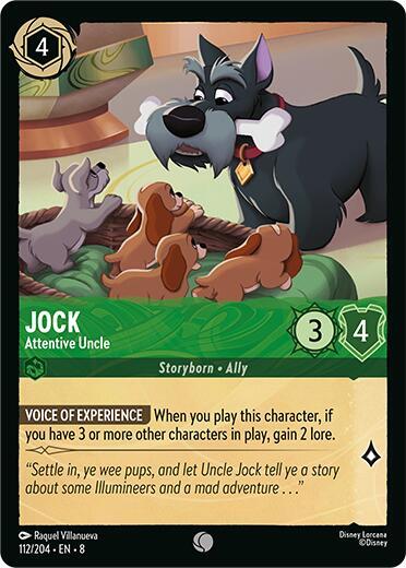Jock - Attentive Uncle - Disney Lorcana