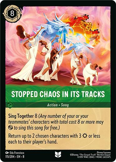 Stopped Chaos in Its tracks - Disney Lorcana