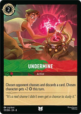 Undermine - Disney Lorcana