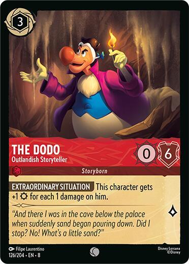 The Dodo - Outlandish Storyteller - Disney Lorcana