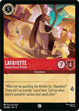 Lafayette - Sleepy Basset Hound - Disney Lorcana