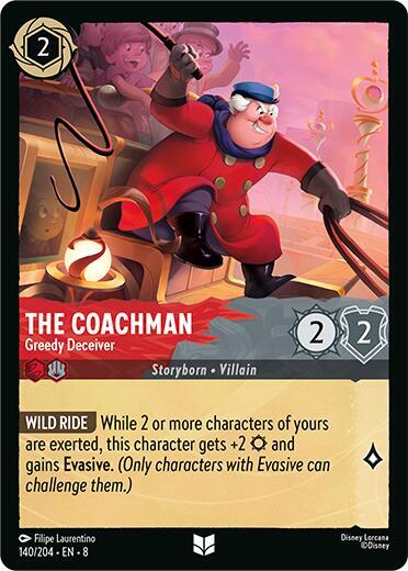 The Coachman - Greedy Deceiver - Disney Lorcana