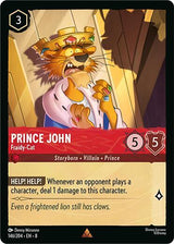 Prince John - Fraidy-Cat - Disney Lorcana