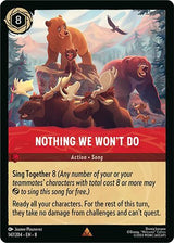 Nothing We Won't Do - Disney Lorcana