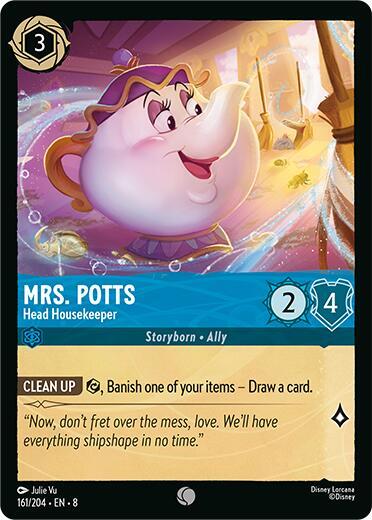 Mrs. Potts - Head Housekeeper - Disney Lorcana