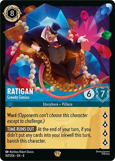 Ratigan - Greedy Genius - Disney Lorcana