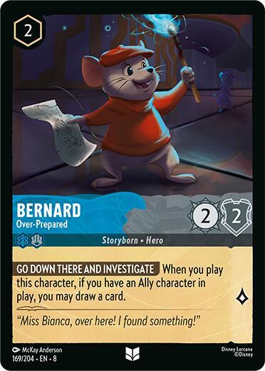 Bernard - Over-Prepared - Disney Lorcana