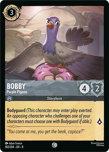 Bobby - Purple Pigeon - Disney Lorcana