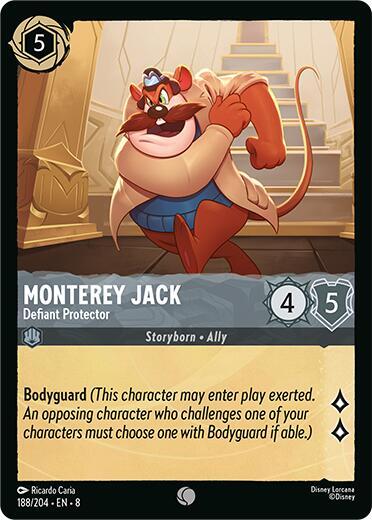 Monterey Jack - Defiant Protector - Disney Lorcana