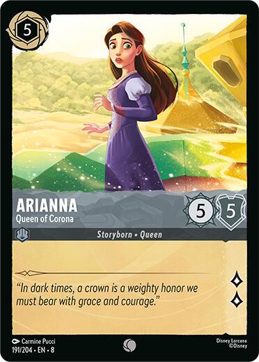 Arianna - Queen of Corona - Disney Lorcana
