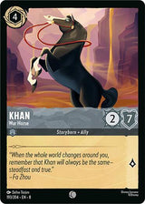 Khan - War Horse - Disney Lorcana