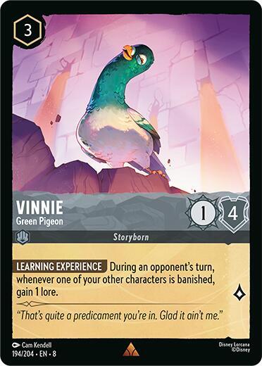 Vinnie - Green Pigeon - Disney Lorcana