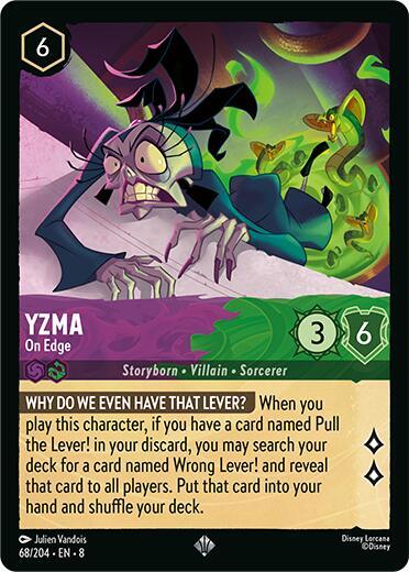 Yzma - On Edge - Disney Lorcana