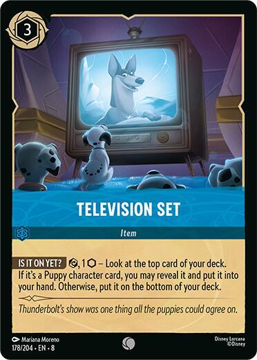 Television Set - Disney Lorcana