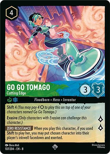 Go Go Tomago - Cutting Edge - Disney Lorcana
