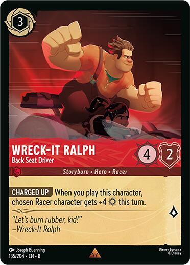 Wreck-It Ralph - Back Seat Driver - Disney Lorcana