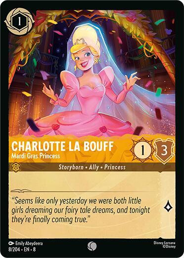 Charlotte La Bouff - Mardi Gras Princess - Disney Lorcana