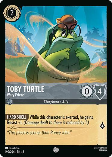 Toby Turtle - Wary Friend - Disney Lorcana